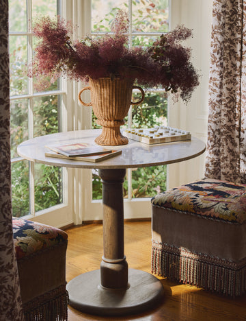 Jaffa Round Marble Bistro Table