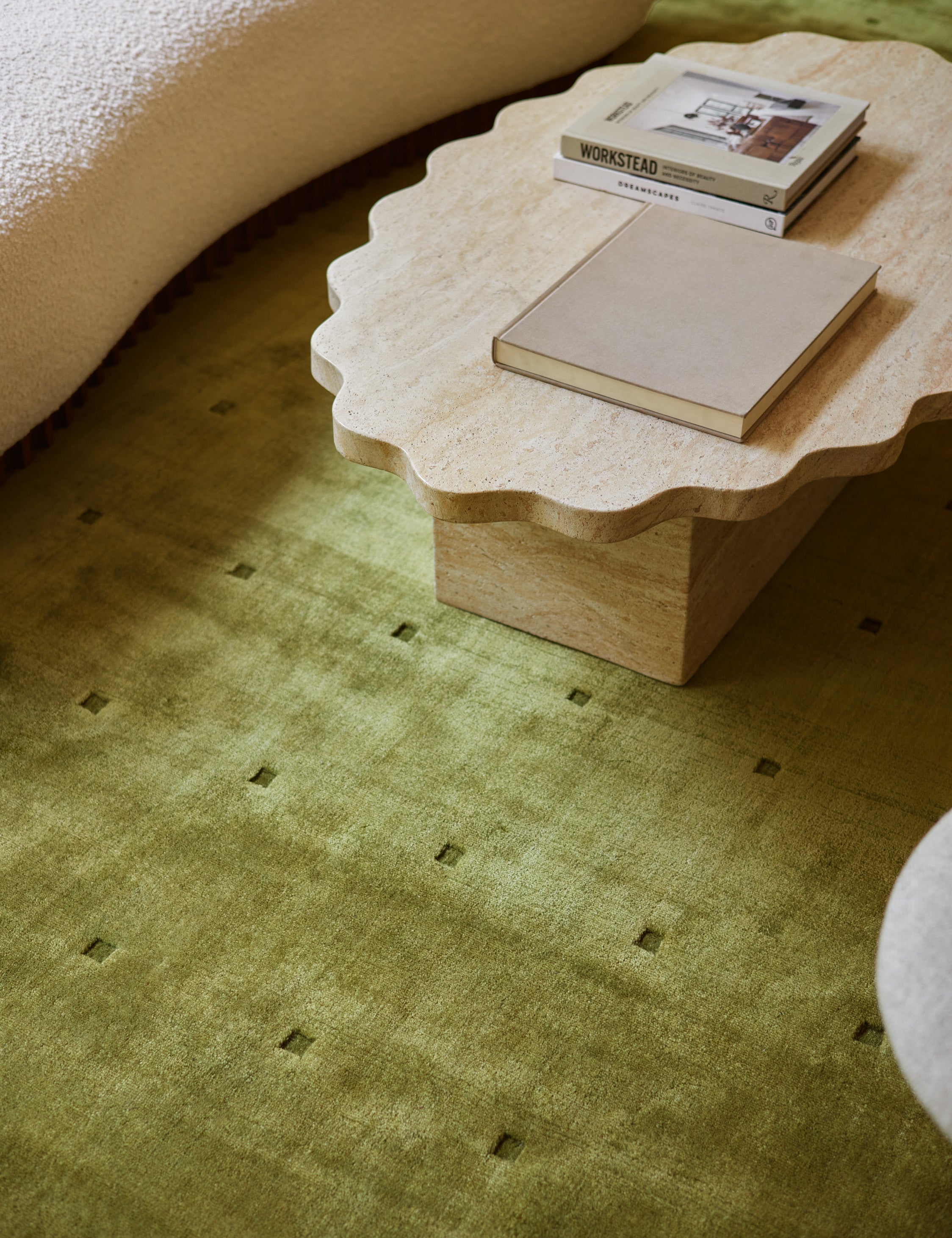 Nelio Hand-Loomed Viscose Rug Swatch by Sarah Sherman Samuel, Chartreuse