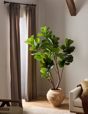 Faux Fiddle Leaf Tree : 7'