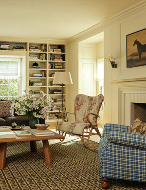 Open Box: Roma Accent Chair, Campden Floral by Heidi Caillier