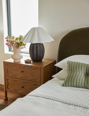 Napa scalloped shade table lamp by Aimee Song