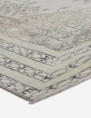 Vintage Turkish Hand-Knotted Wool Rug No. 421, 4'8
