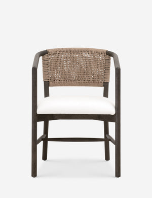 Bingham woven back accent chair