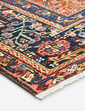 Vintage Turkish Hand-Knotted Wool Rug No. 412, 4'8