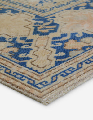 Vintage Turkish Hand-Knotted Wool Rug No. 425, 5' x 6'9
