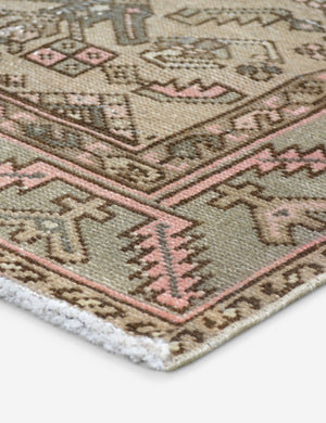 Vintage Turkish Hand-Knotted Wool Rug No. 430, 4'1