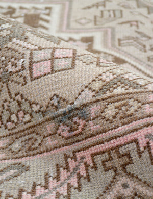 Vintage Turkish Hand-Knotted Wool Rug No. 430, 4'1