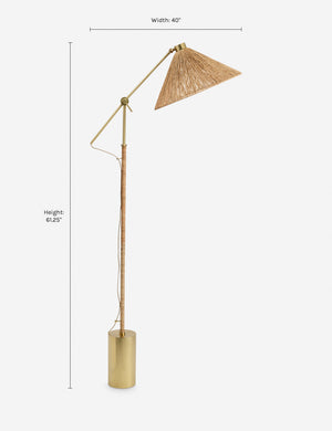 Lexi Floor Lamp : Natural