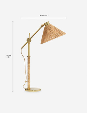 Lexi Table Lamp : Natural