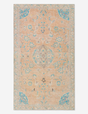 Vintage Turkish Hand-Knotted Wool Rug No. 464, 5' 6