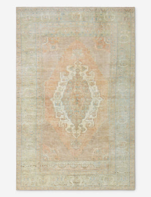 Vintage Turkish Hand-Knotted Wool Rug No. 527, 5' 1
