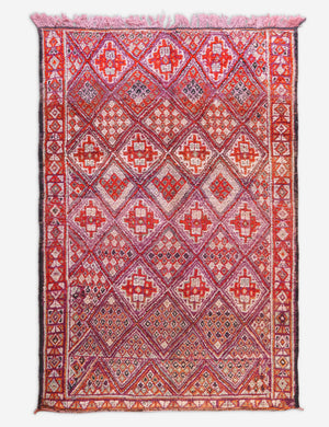 Vintage Moroccan Rug no. 95, 6'4