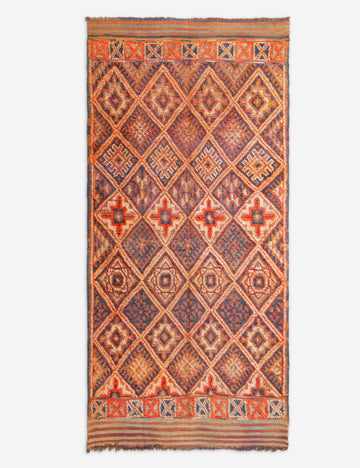 Vintage Moroccan Rug no. 100, 5'7" x 11'9"