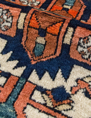 Vintage Turkish Hand-Knotted Wool Rug No. 534, 4'7