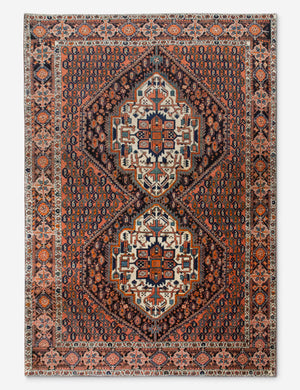 Vintage Turkish Hand-Knotted Wool Rug No. 534, 4'7