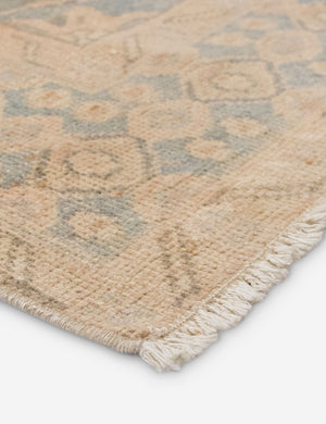 Vintage Turkish Hand-Knotted Wool Runner Rug No. 295, 4'3
