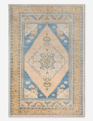 Vintage Turkish Hand-Knotted Wool Rug No. 536, 5'7