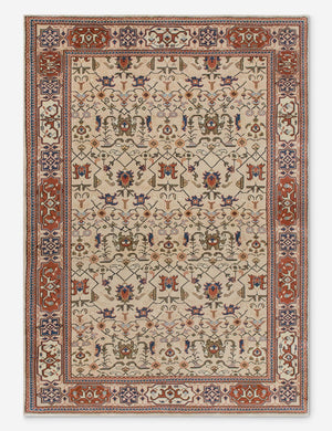 Vintage Turkish Hand-Knotted Wool Rug No. 537, 6'3
