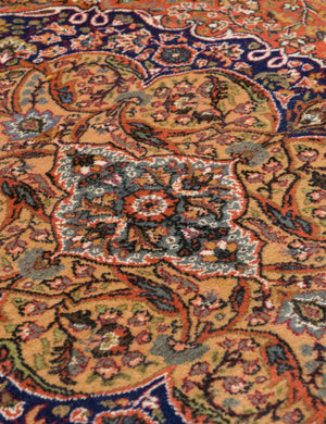 Vintage Turkish Hand-Knotted Wool Rug No. 540, 6'8