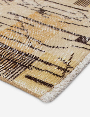 Vintage Turkish Hand-Knotted Wool Rug No. 545, 4'9