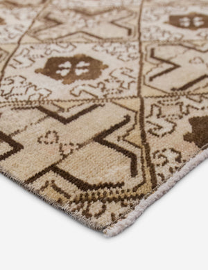 Vintage Turkish Hand-Knotted Wool Rug No. 547, 4'5
