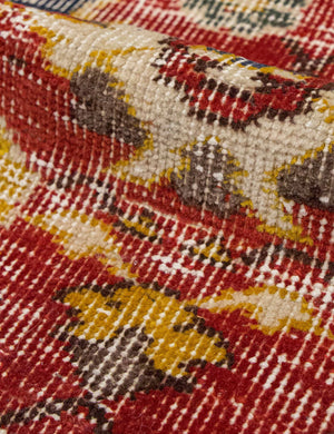 Vintage Turkish Hand-Knotted Wool Rug No. 548, 4'10