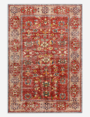 Vintage Turkish Hand-Knotted Wool Rug No. 548, 4'10