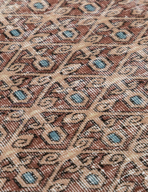 Vintage Turkish Hand-Knotted Wool Rug No. 549, 4' x 6'9