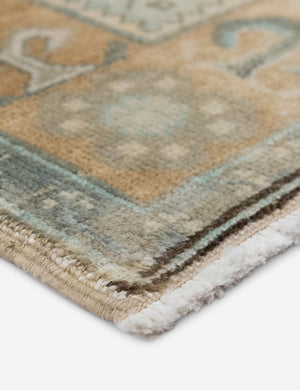 Vintage Turkish Hand-Knotted Wool Rug No. 550, 4'10