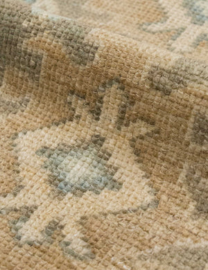 Vintage Turkish Hand-Knotted Wool Rug No. 550, 4'10