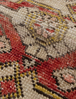 Vintage Turkish Hand-Knotted Wool Rug No. 551, 3' x 5'5