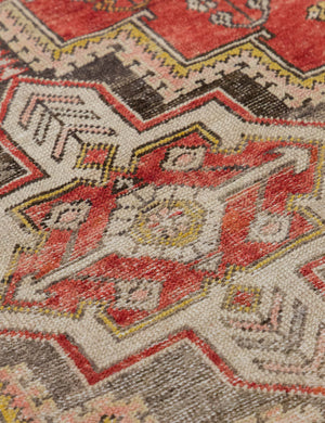 Vintage Turkish Hand-Knotted Wool Rug No. 551, 3' x 5'5