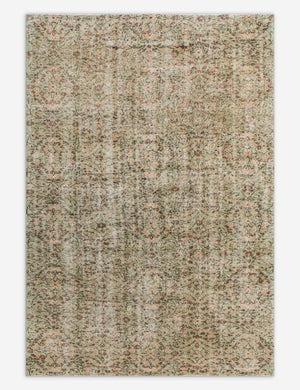 Vintage Turkish Hand-Knotted Wool Rug No. 556, 6' x 8'9