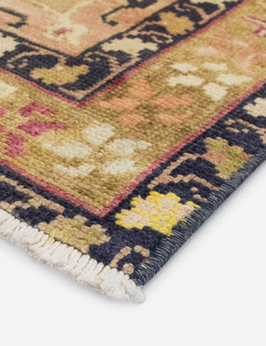 Vintage Turkish Hand-Knotted Wool Rug No. 557, 4'5
