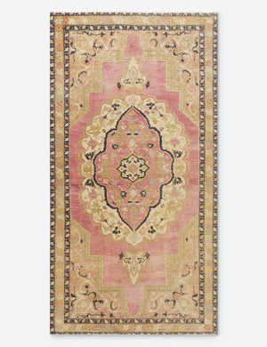 Vintage Turkish Hand-Knotted Wool Rug No. 557, 4'5