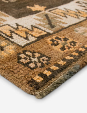 Vintage Turkish Hand-Knotted Wool Runner Rug No. 297, 4'9