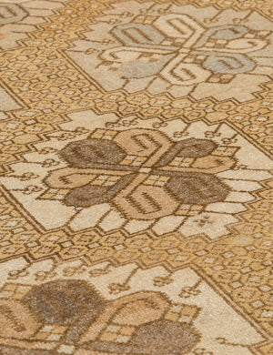 Vintage Turkish Hand-Knotted Wool Runner Rug No. 300, 5'10