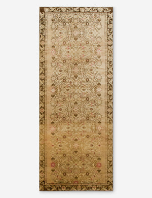 Vintage Turkish Hand-Knotted Wool Runner Rug No. 302, 5' x 13'6