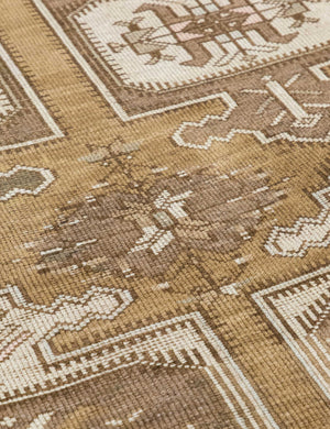 Vintage Turkish Hand-Knotted Wool Runner Rug No. 303, 4'7
