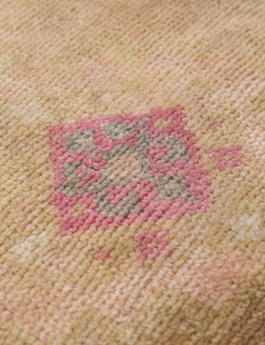 Vintage Turkish Hand-Knotted Wool Mini Rug No. 308, 1'4