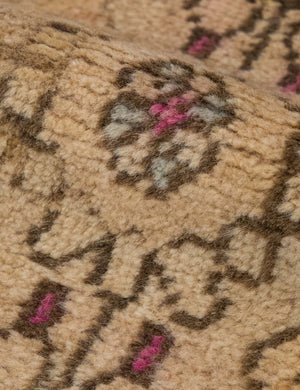 Vintage Turkish Hand-Knotted Wool Mini Rug No. 317, 1'6