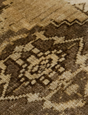 Vintage Turkish Hand-Knotted Wool Mini Rug No. 319, 1'6
