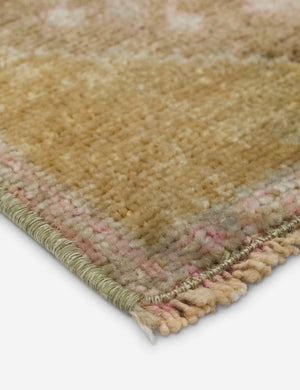 Vintage Turkish Hand-Knotted Wool Mini Rug No. 321, 1'2