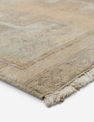 Vintage Turkish Hand-Knotted Wool Mini Rug No. 326, 1'5