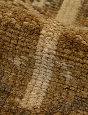 Vintage Turkish Hand-Knotted Wool Mini Rug No. 339, 1'7
