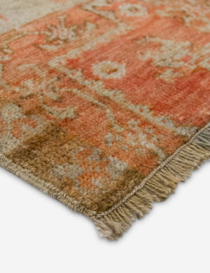 Vintage Turkish Hand-Knotted Wool Mini Rug No. 345, 1'6
