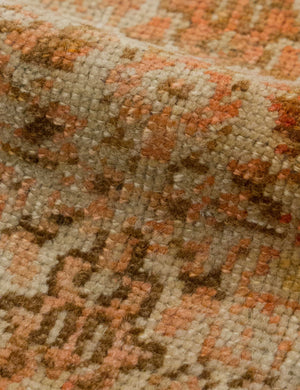 Vintage Turkish Hand-Knotted Wool Mini Rug No. 345, 1'6