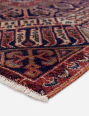 Vintage Turkish Hand-Knotted Wool Mini Rug No. 348, 2' x 2'2