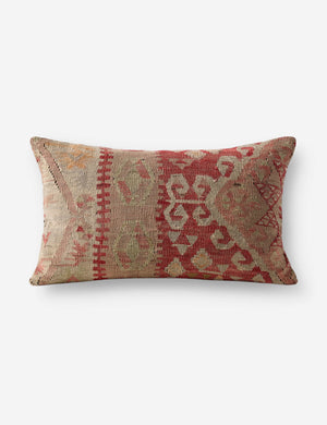 Vintage Lumbar Pillow No. 424, 12