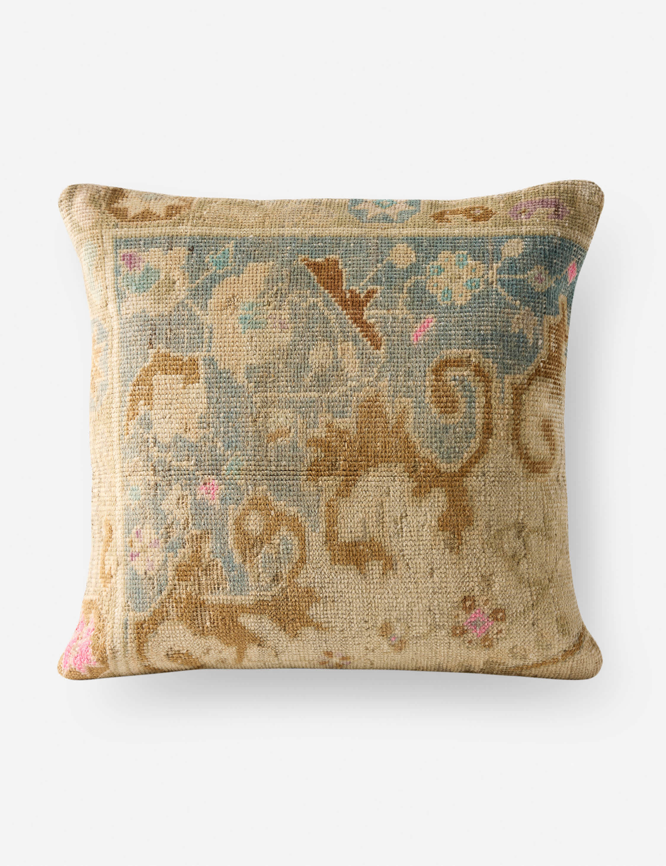 Vintage Pillow No. 195, 18" x 18"